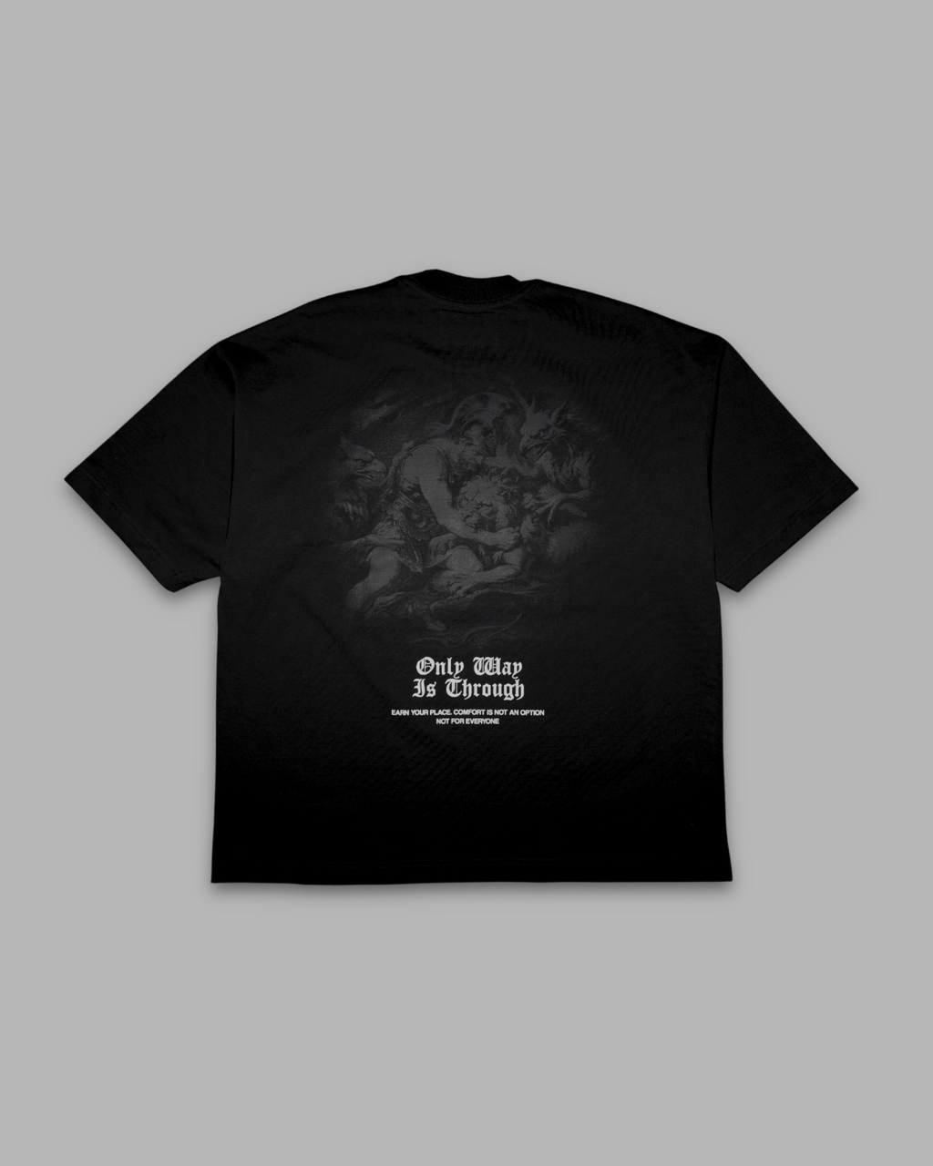 ONLY WAY IS THROUGH BOXY TEE